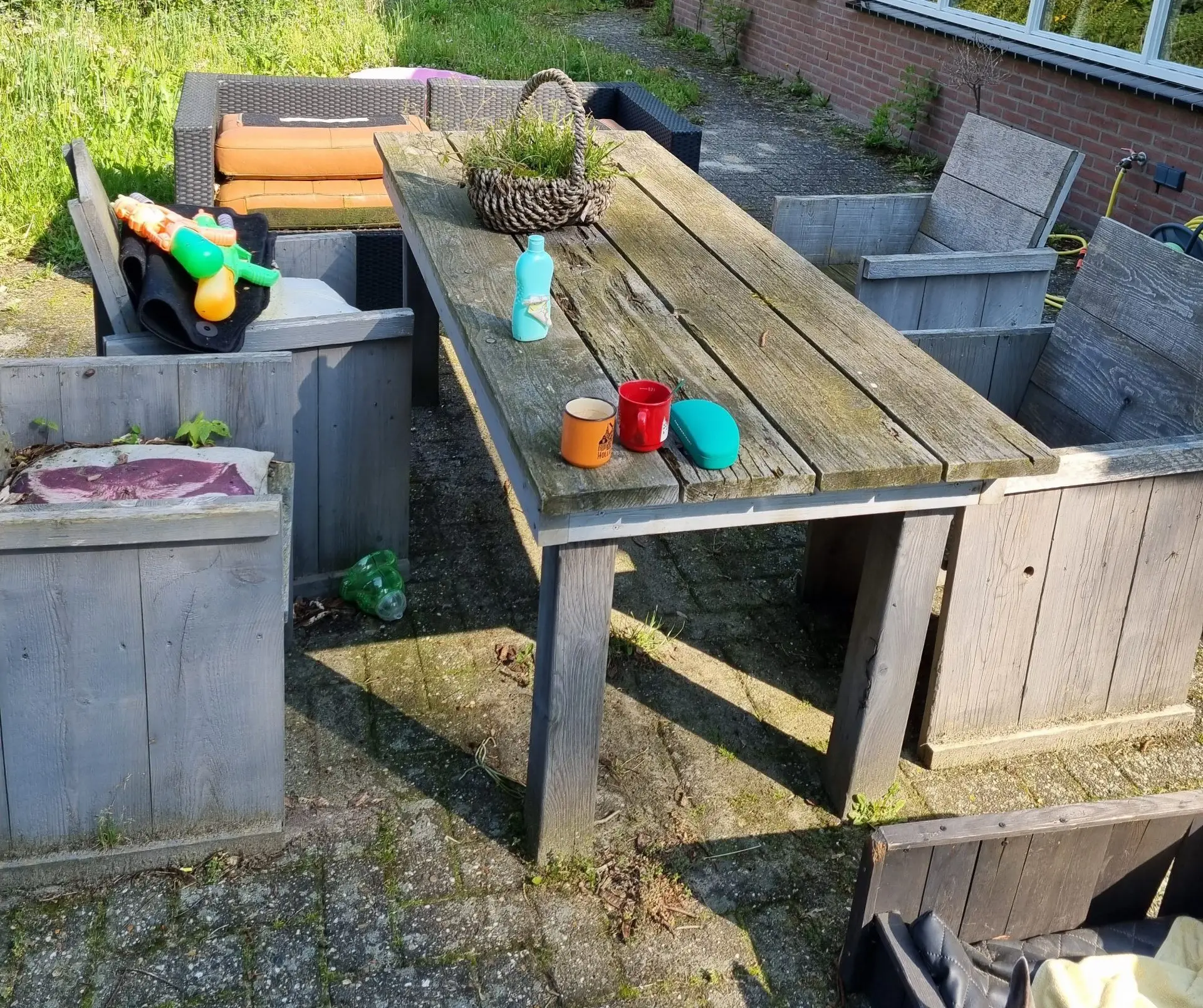 Tuinmeubels ophalen