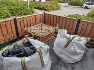 Steen ophalen in bigbag