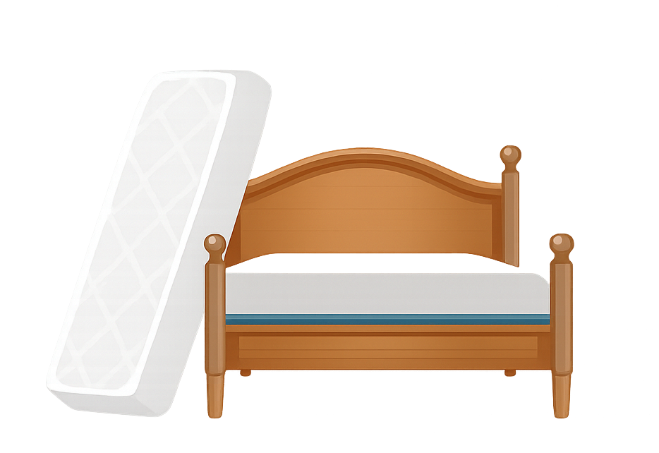 Bed of matras ophalen