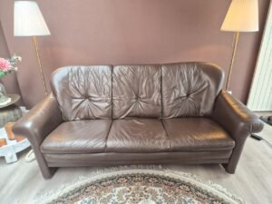 Bank 3zits en Fautieul / Relax / Sta op stoel ophalen in Rijen