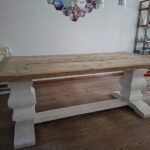 Tafel >6 Persoons en Hoekbank – L bank ophalen in Tiel