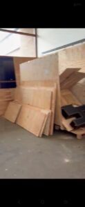 Los hout 1m3 ophalen in Rotterdam