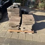 Tuin tegels per m2 ophalen in Almere